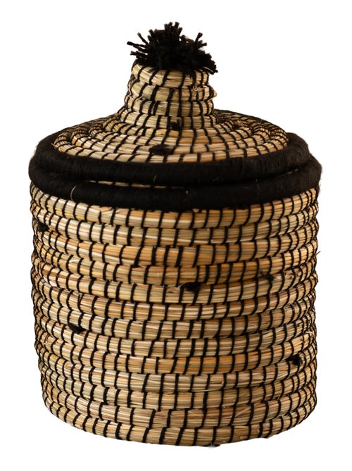 Panier avec couvercle laine - Kiabi Panier avec couvercle laine - Kiabi