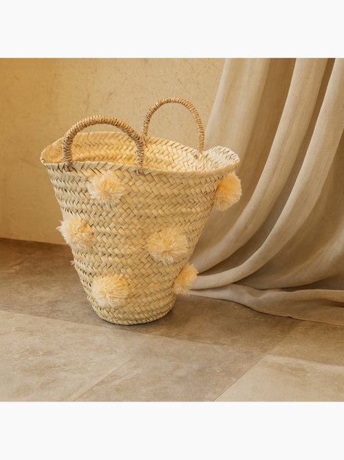 Panier de rangement à pompons - Kiabi