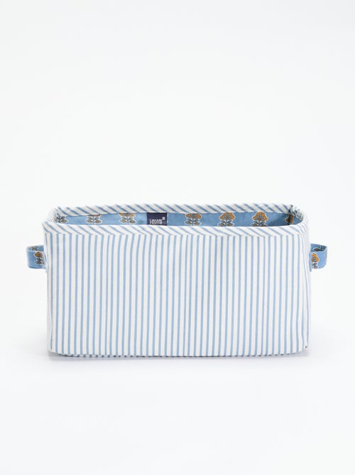 Panier de rangement en textile - Kiabi