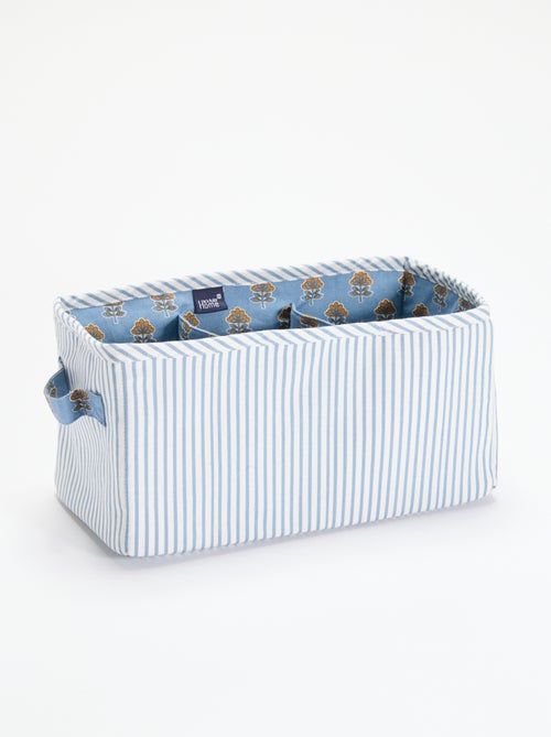 Panier de rangement en textile - Kiabi