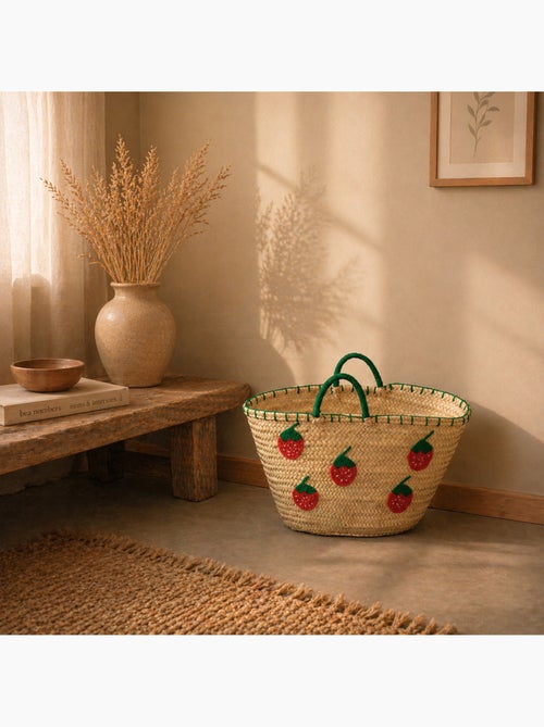 Panier fraises brodées - Kiabi Panier fraises brodées - Kiabi