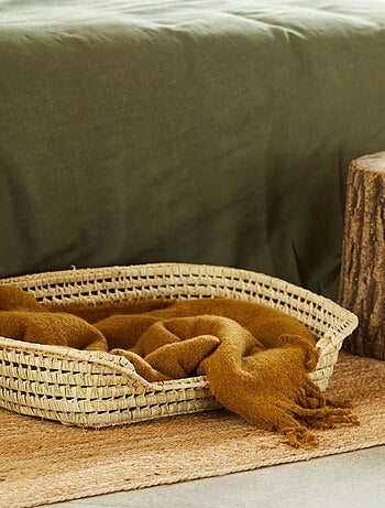 Panier osier pour chien