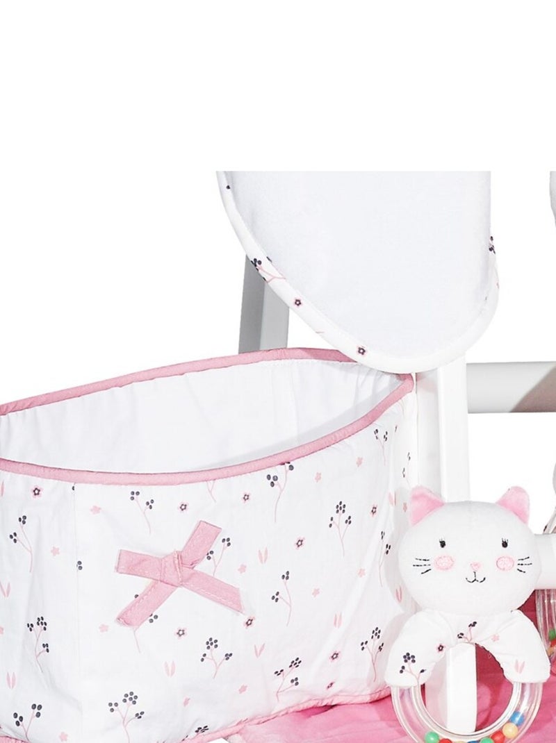 Paniere tissu en coton - babyprice Blanc - Kiabi