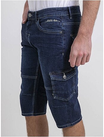 Pantacourt battle en jean bonacri dk blue