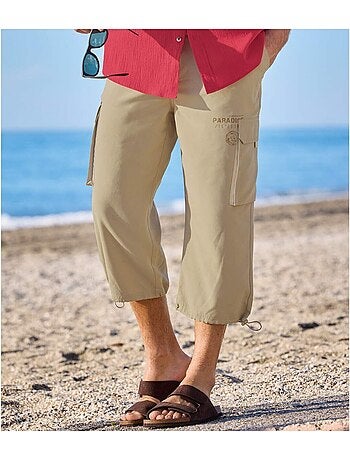 Pantacourt cargo microfibre paradise - atlas for men