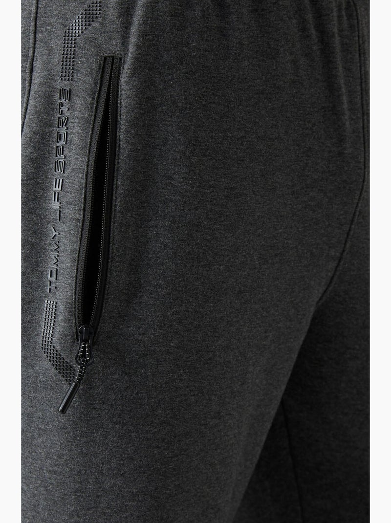 Pantacourt cycliste tommy Gris Noir - Kiabi