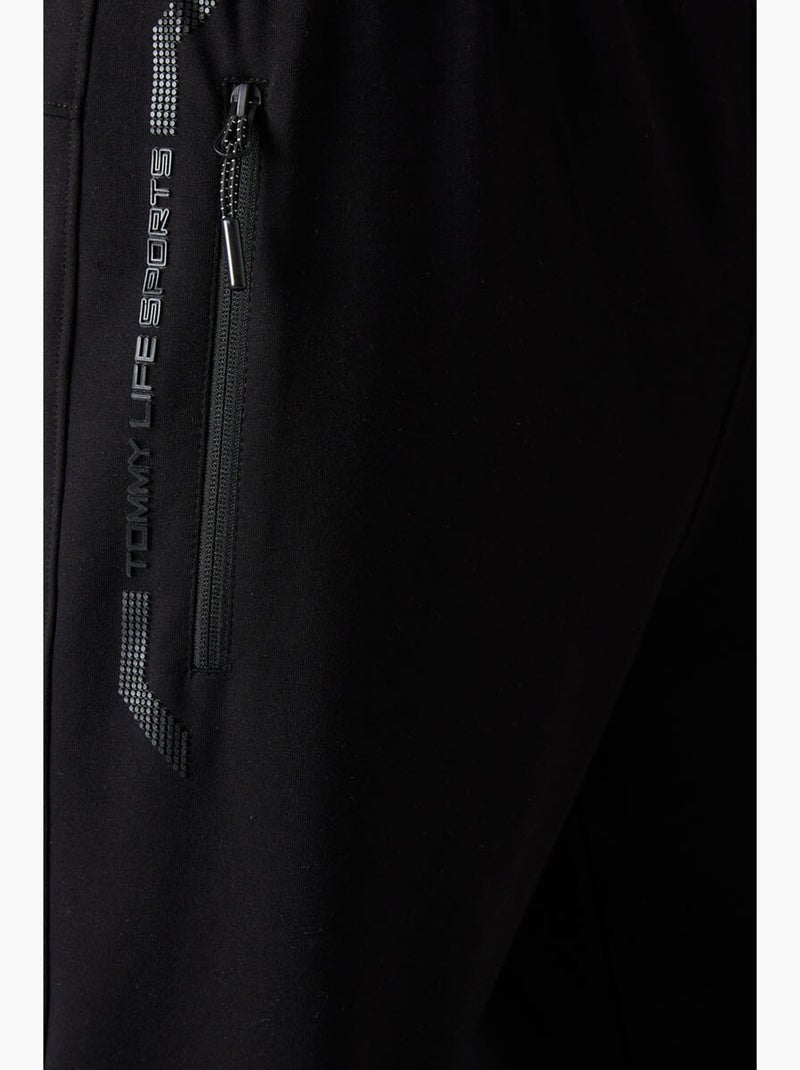 Pantacourt cycliste tommy Noir - Kiabi