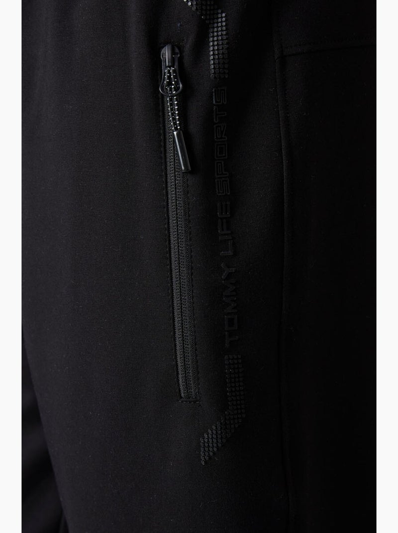 Pantacourt cycliste tommy Noir - Kiabi
