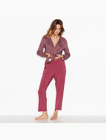 Pantacourt de pyjama camille - rougegorge lingerie