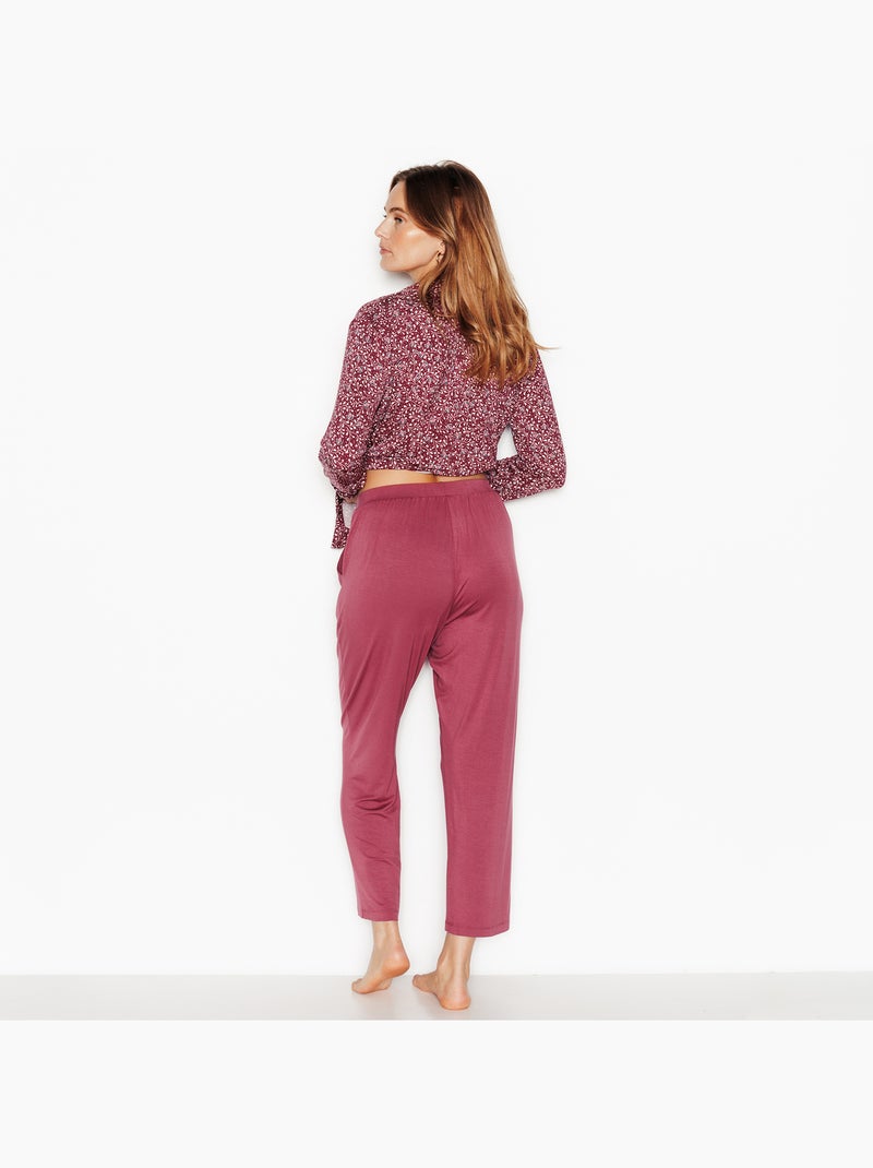 Pantacourt de pyjama camille - rougegorge lingerie Rose - Kiabi