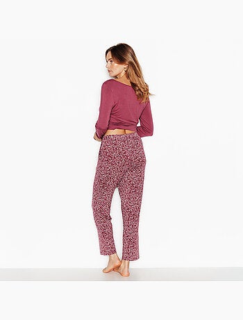 Pantacourt de pyjama camille - rougegorge lingerie