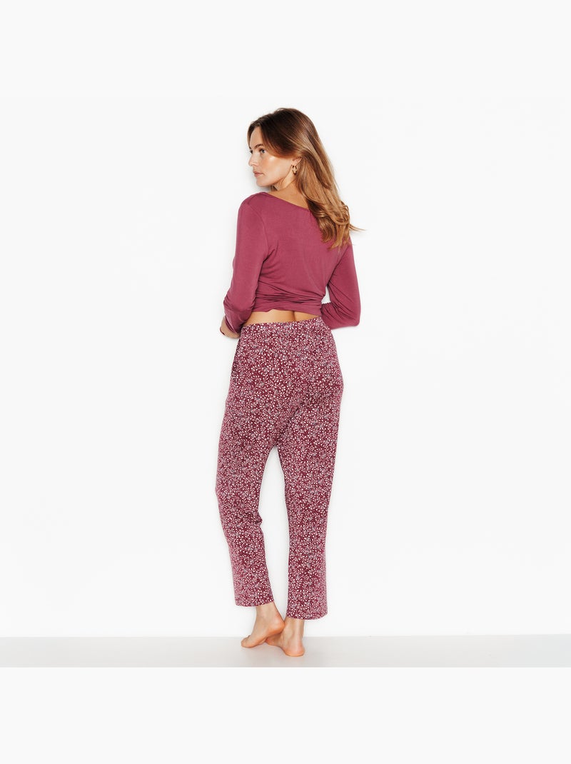 Pantacourt de pyjama camille - rougegorge lingerie Rose - Kiabi