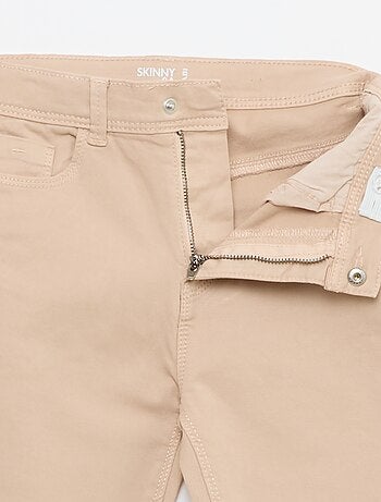 Pantacourt en jean avec franges