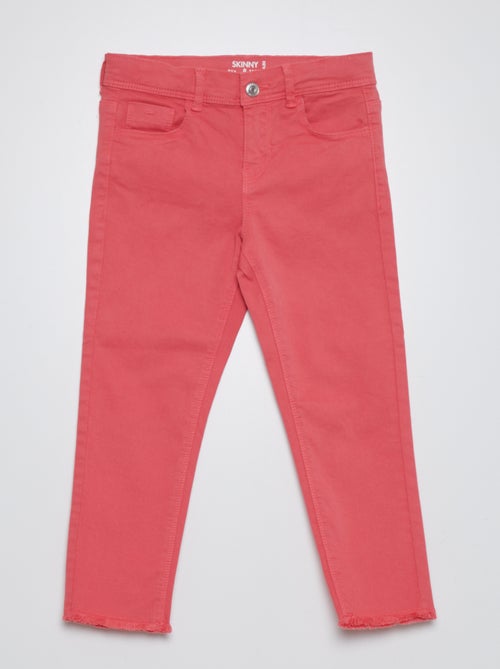 Pantacourt skinny à taille haute - Kiabi
