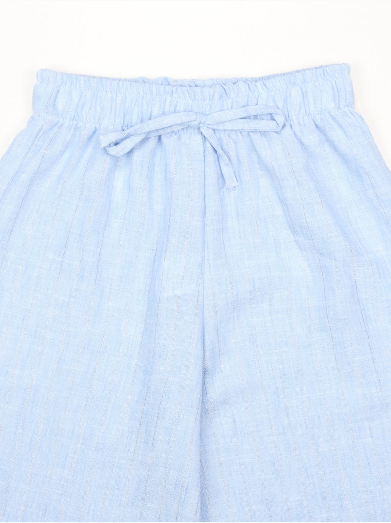 Pantalon à élastiques - Kids Star Bleu - Kiabi