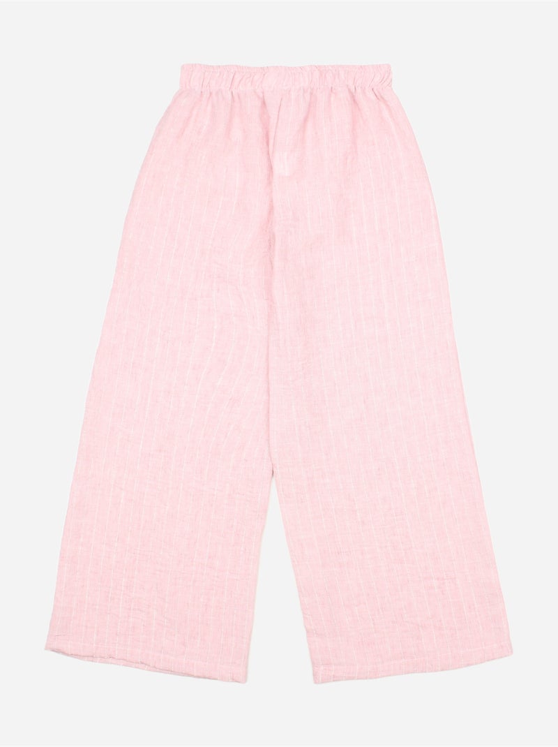 Pantalon à élastiques - Kids Star Rose - Kiabi