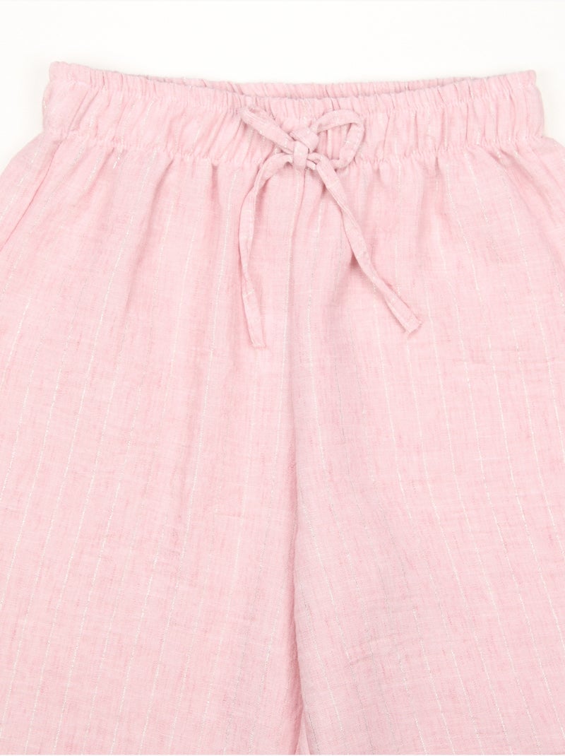 Pantalon à élastiques - Kids Star Rose - Kiabi
