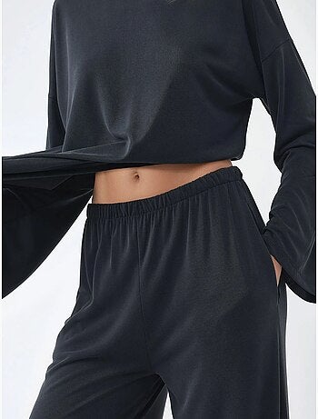 Pantalon à jambe droite à enfiler busem