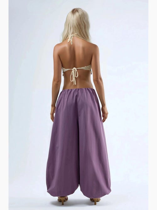 Pantalon à jambes larges busem - Kiabi Pantalon à jambes larges busem - Kiabi