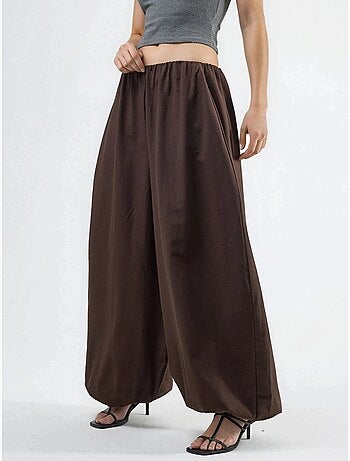 Pantalon à jambes larges busem