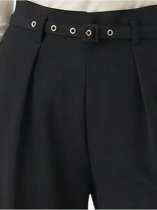 Pantalon à jambes larges plissé et ceinturé istanbul - Kiabi Pantalon à jambes larges plissé et ceinturé istanbul - Kiabi