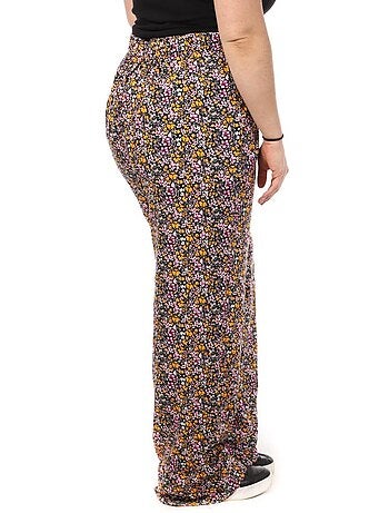 Pantalon à motifs femme vero moda curve