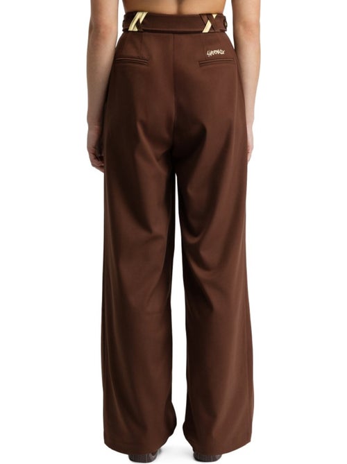 Pantalon à pinces jambes larges femme femme aker-w - Kiabi