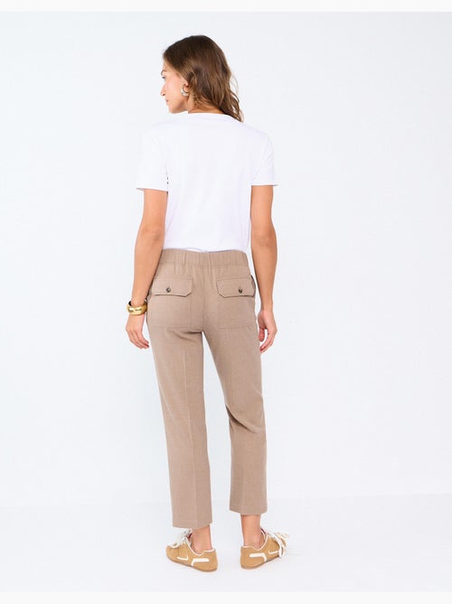 Pantalon à taille élastique, mo fashion - Kiabi Pantalon à taille élastique, mo fashion - Kiabi