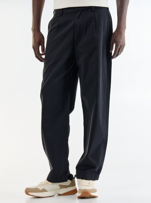 Pantalon au toucher doux - Kiabi