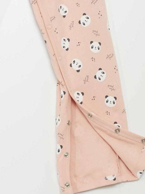 Pantalon avec ouverture à pressions - collection facile à enfiler - Kiabi