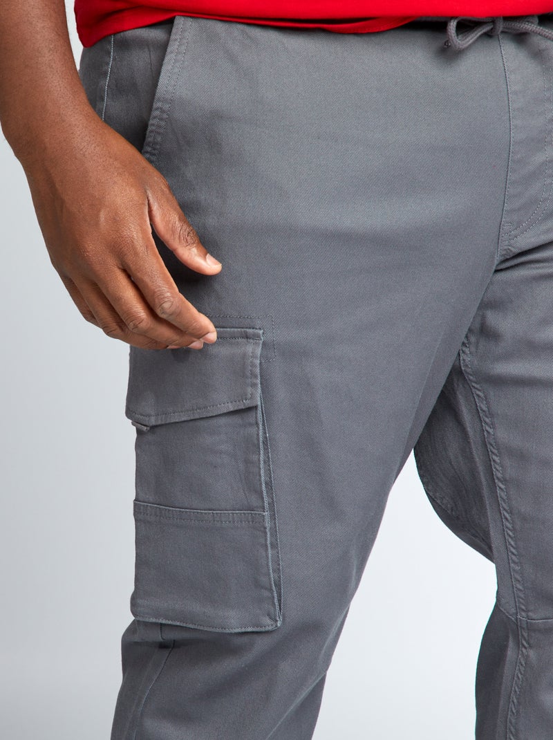 Pantalon large façon denim - Gris denim - ENFANT | H&M CA