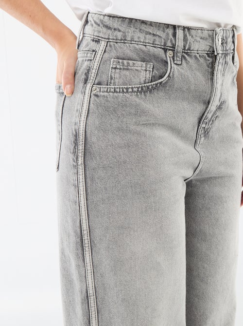 Pantalon baggy à taille basse - Kiabi