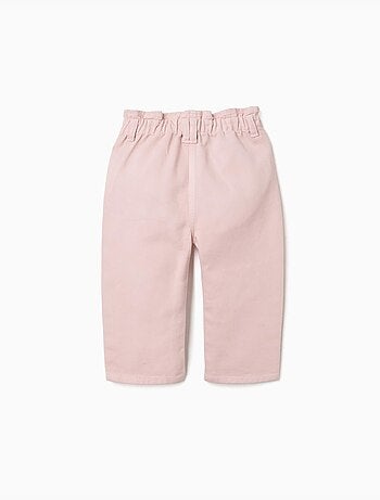 Pantalon baggy en sergé