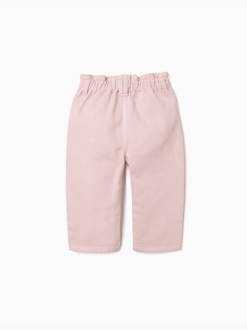 Pantalon baggy en sergé - Kiabi