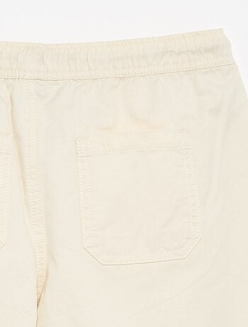 Pantalon barrel fit avec cordons de serrage
