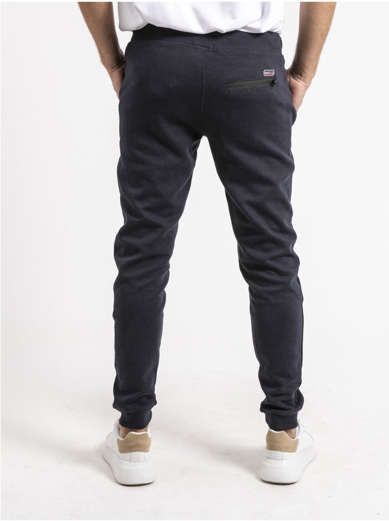 Pantalon battle molleton vercout Bleu marine - Kiabi