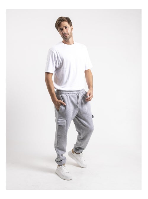 Pantalon battle molleton vitof - Kiabi