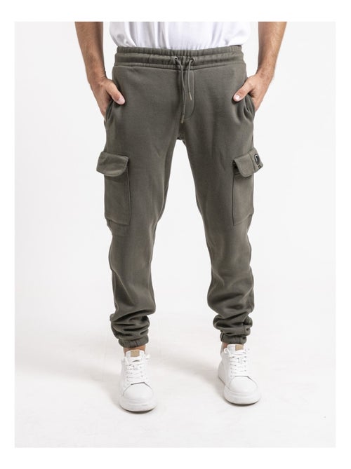 Pantalon battle molleton vitof - Kiabi