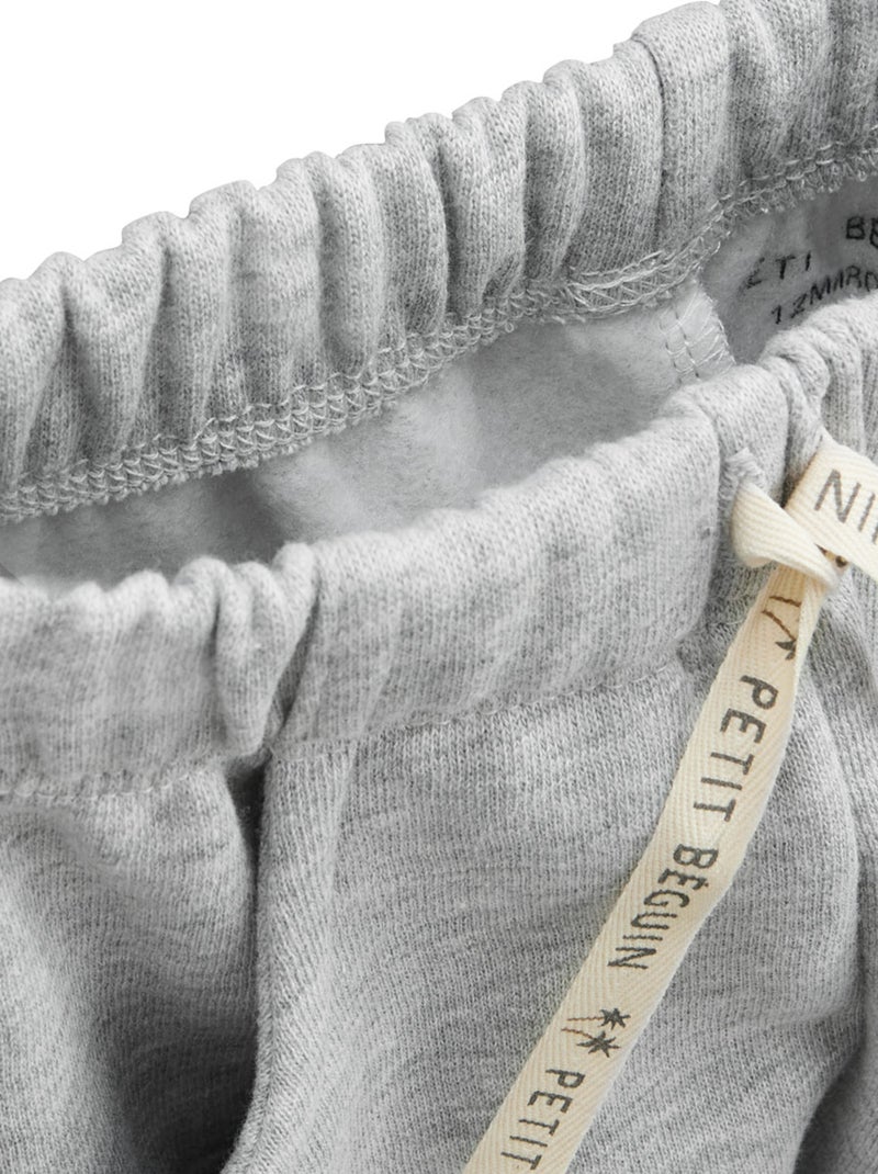 Pantalon b?b? en molleton Abou Gris Gris - Kiabi