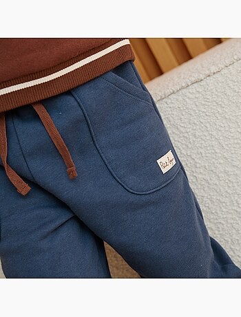 Pantalon bébé en molleton mathéo
