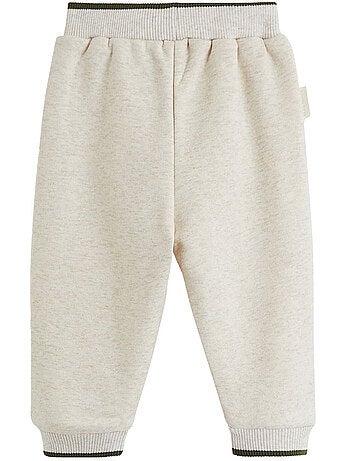 Pantalon bébé en molleton pistache