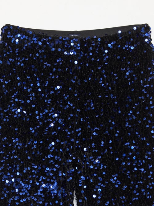 Pantalon brillant flare fit - Kiabi