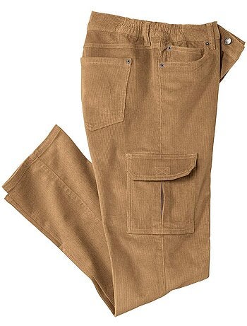 Pantalon cargo en velours côtelé - atlas for men