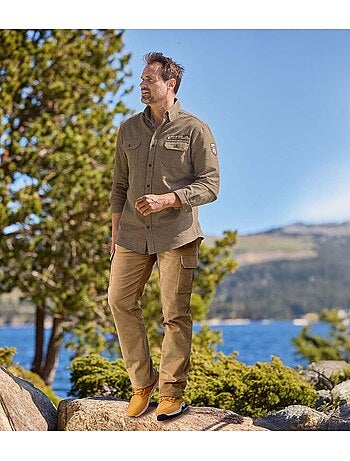 Pantalon Cargo en Velours Côtelé - ATLAS FOR MEN