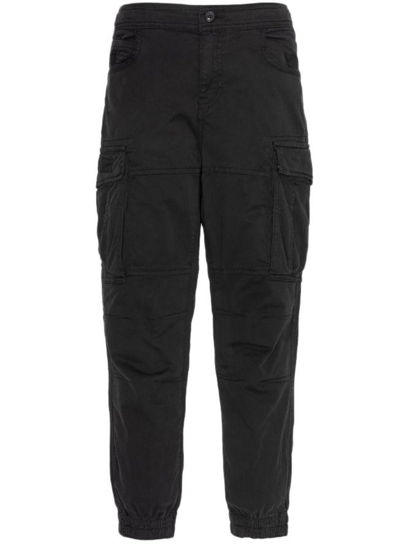 Pantalon Cargo Garçon Schott Noir - Kiabi