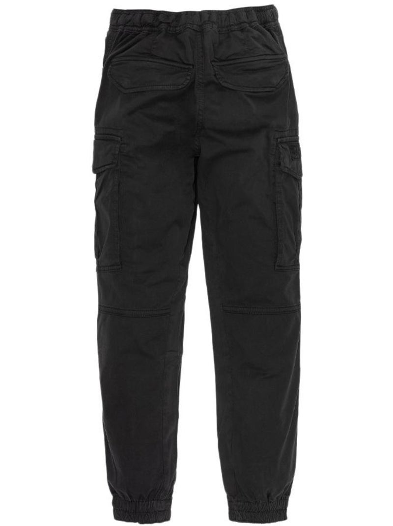 Pantalon Cargo Garçon Schott Noir - Kiabi