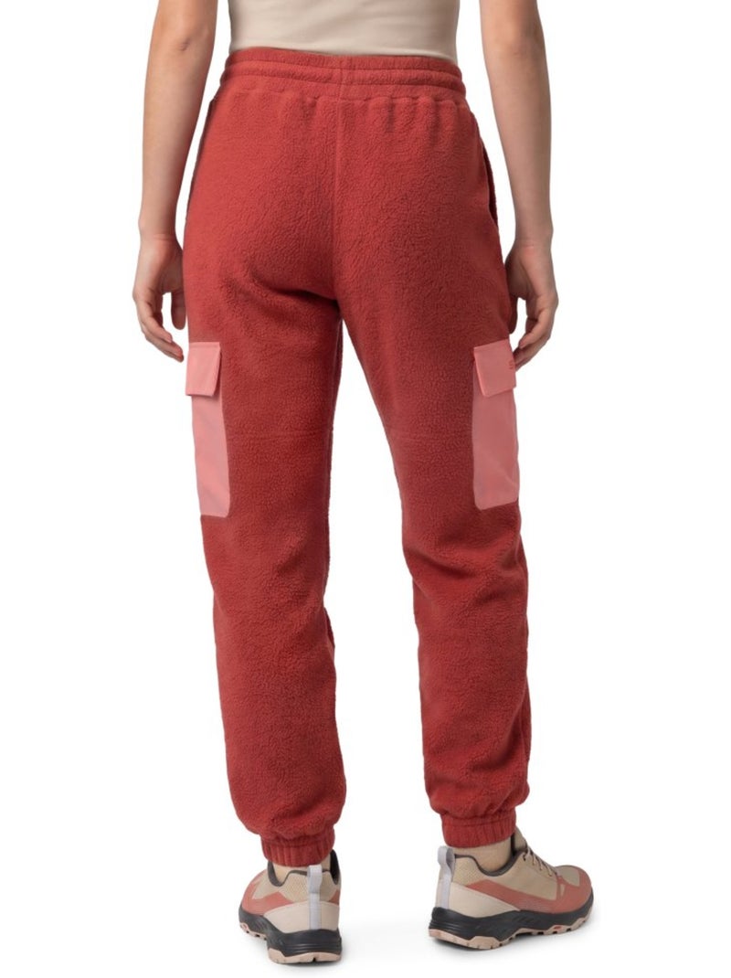 Pantalon cargo polaire randonnée femme femme arches-w brick Rouge - Kiabi