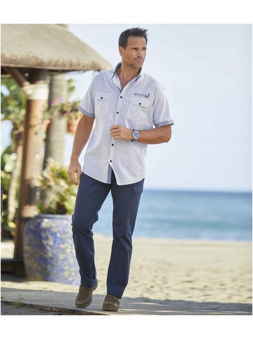 Pantalon Cargo Season Relax - ATLAS FOR MEN - Kiabi Pantalon Cargo Season Relax - ATLAS FOR MEN - Kiabi