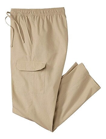 Pantalon Cargo Top Détente Beige - ATLAS FOR MEN