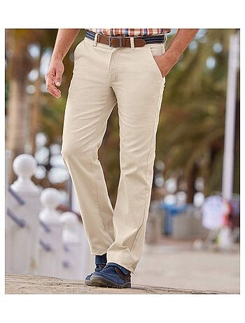 Pantalon Chino Regular Stretch Terracotta - ATLAS FOR MEN